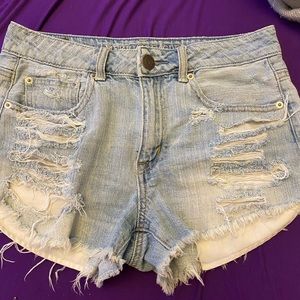 American eagle outfitters jean shorts